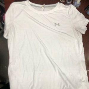 White under armor shirt